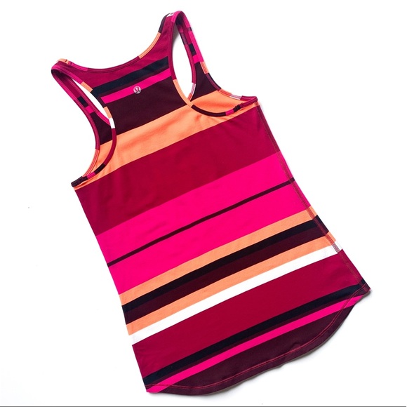 LULULEMON • Striped Racerback Tank - Picture 3 of 3